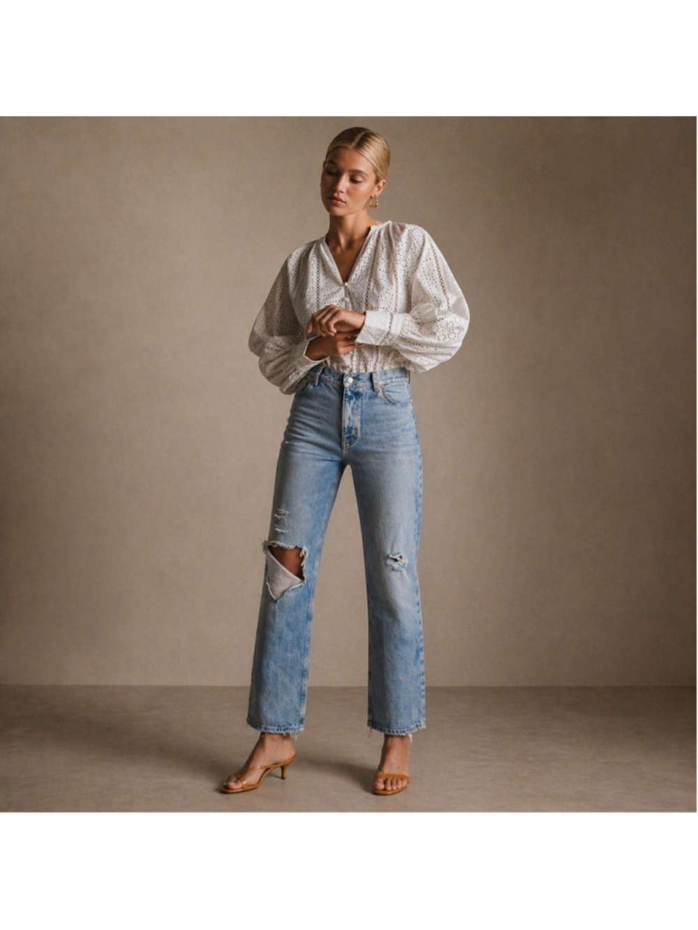 AGOLDE 90s Pinch Waist High Rise Straight Jeans Sz 26